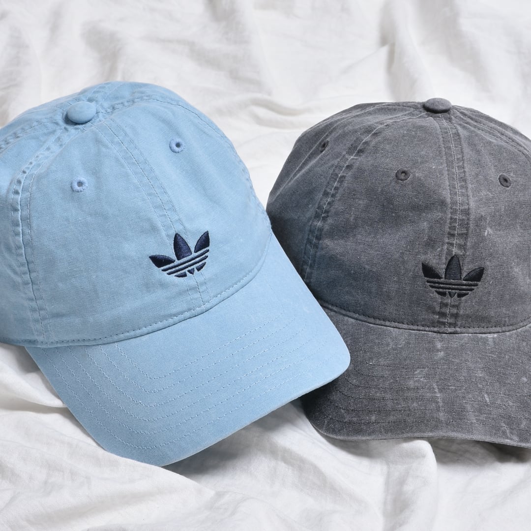 adidas】デニムウォッシュ ベースボールキャップ | VOLCAN&APHRODITE