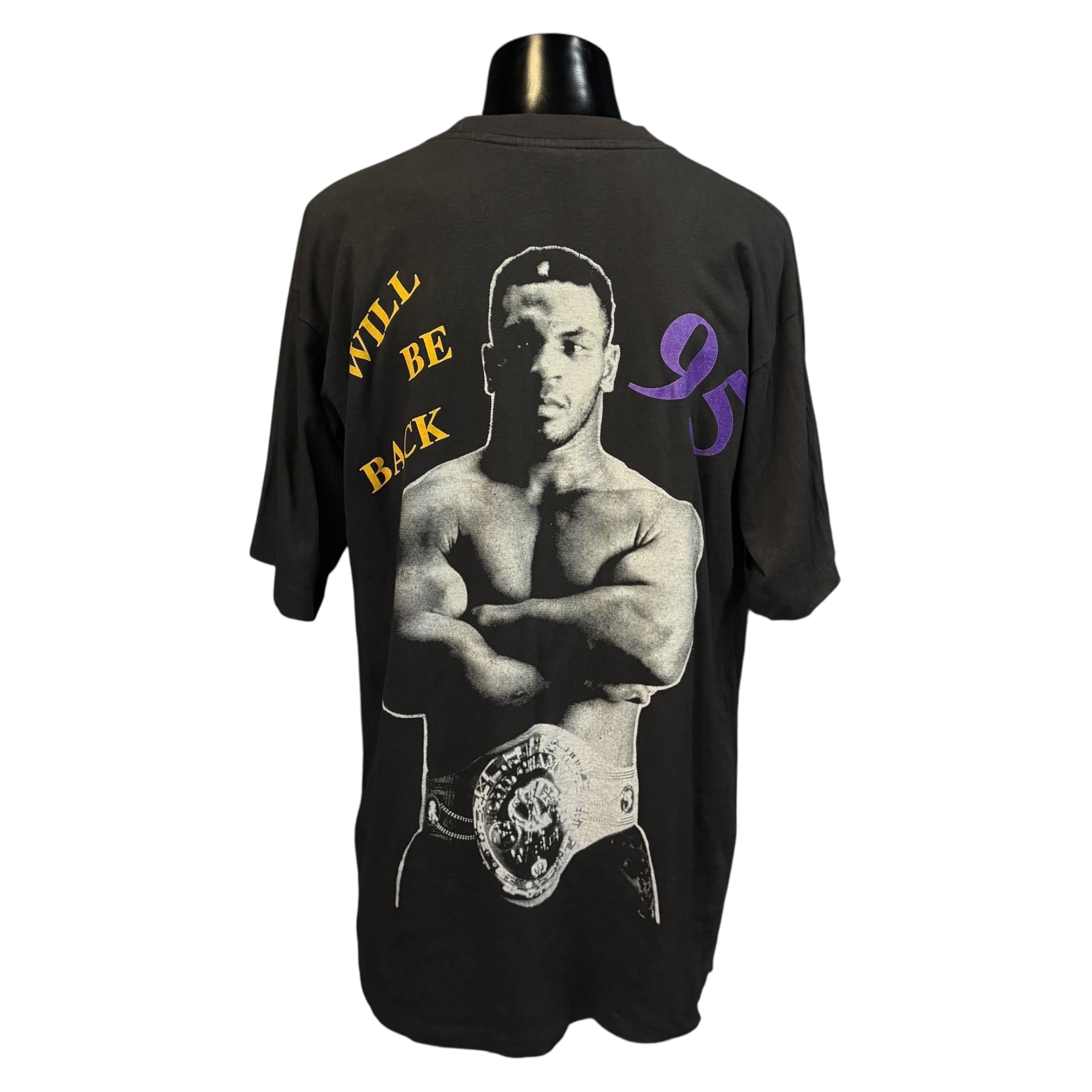 90'S 当時物 MIKE TYSON Tシャツ ヴィンテージ マイクタイソンTシャツ