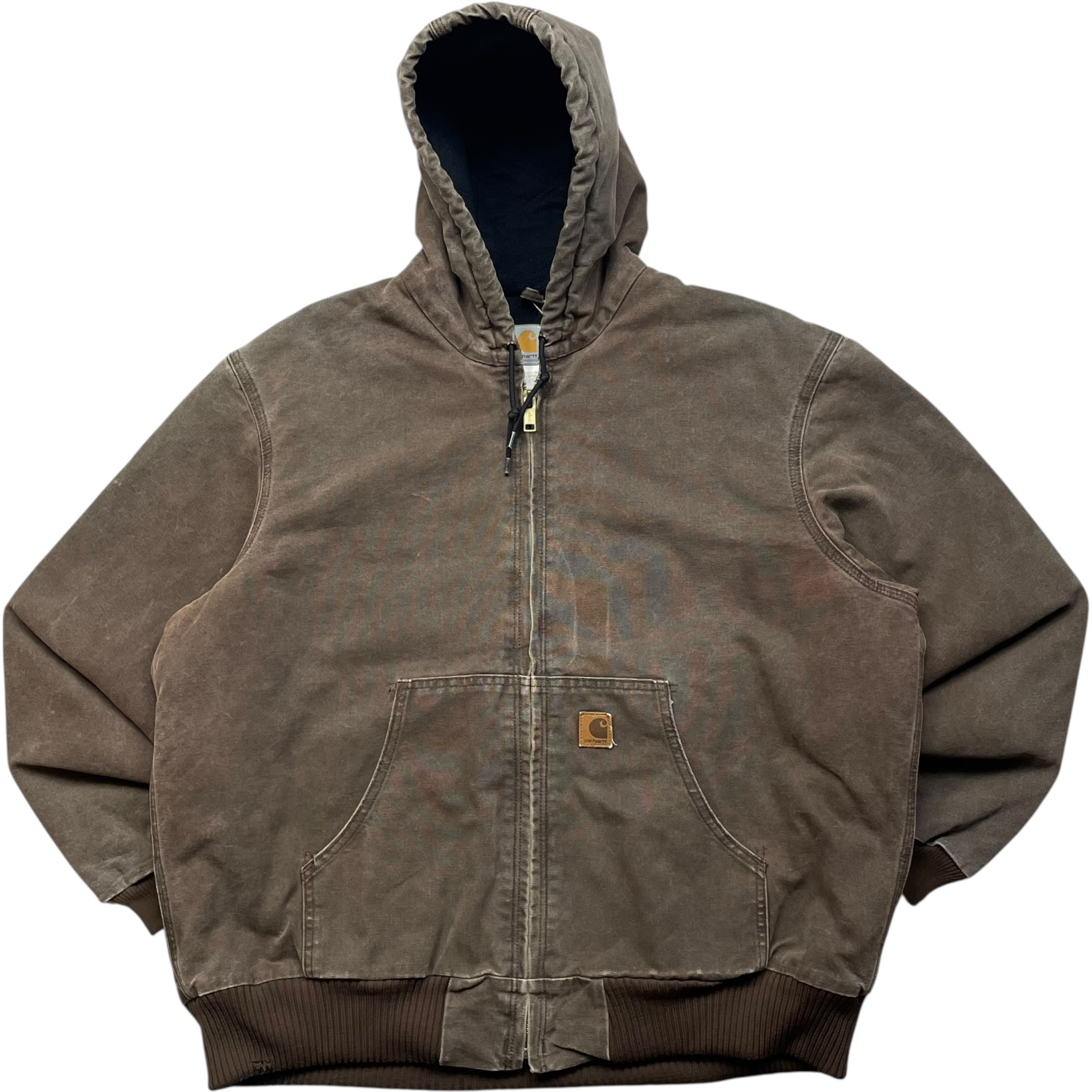 《XL》 Carhartt カーハート 希少カラー アクティブジャケット ワークジャケット CHT チョコレート no.8945