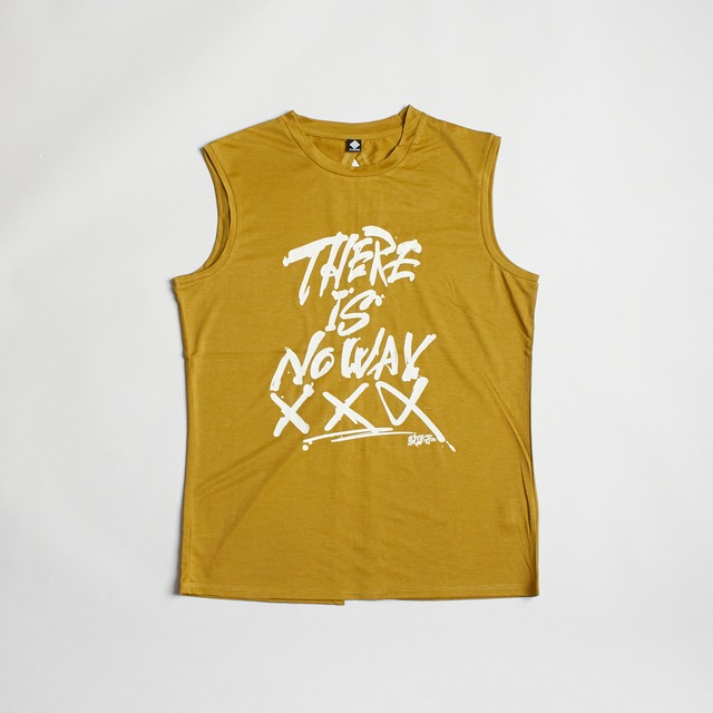 ELDORESO（エルドレッソ）No Way Sleeveless  -Yellow  メンズレディースランニングスリーブレス