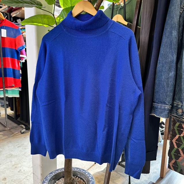 Ⓝ GRABRE CASHMERE SWEATER BLUE
