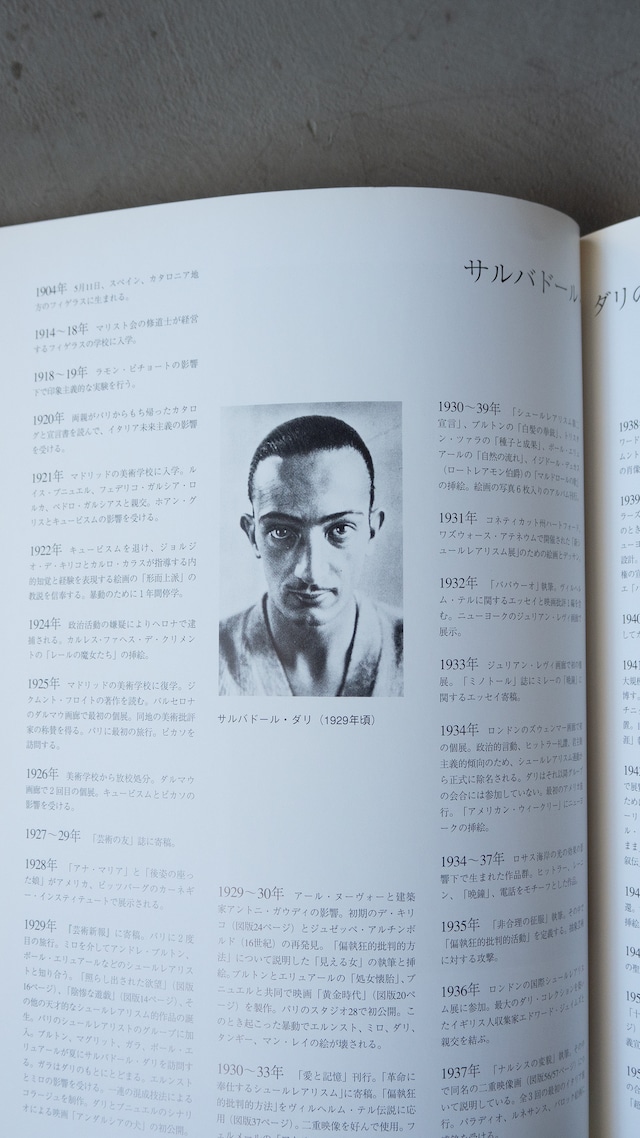 "Salvador Dalí" vintage Art book