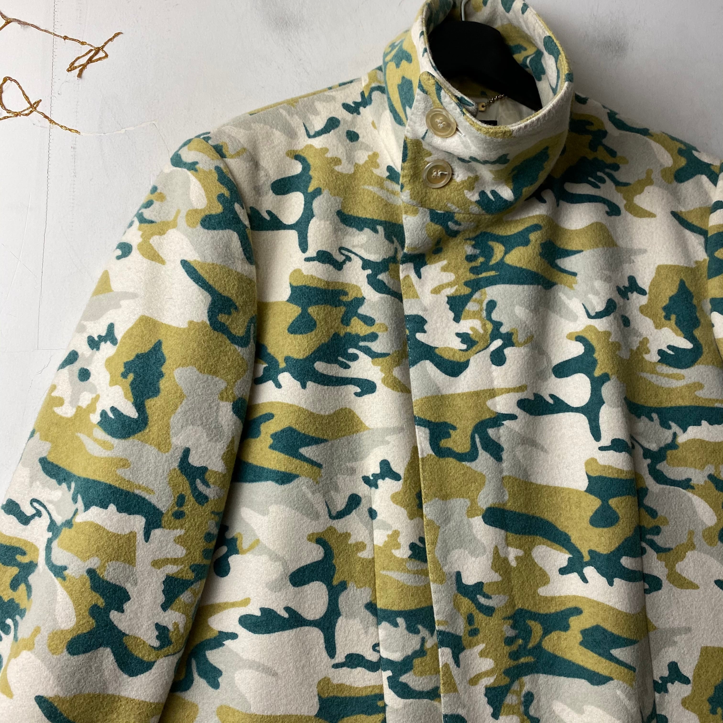 archive 1990's ALEXANDER McQUEEN camouflage pattern coat | NOIR ONLINE