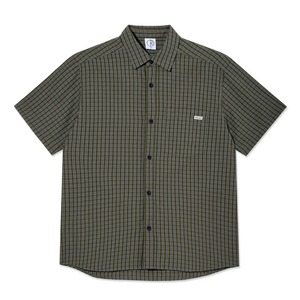 POLAR / MITCHELL SHIRT BLACK & GREEN