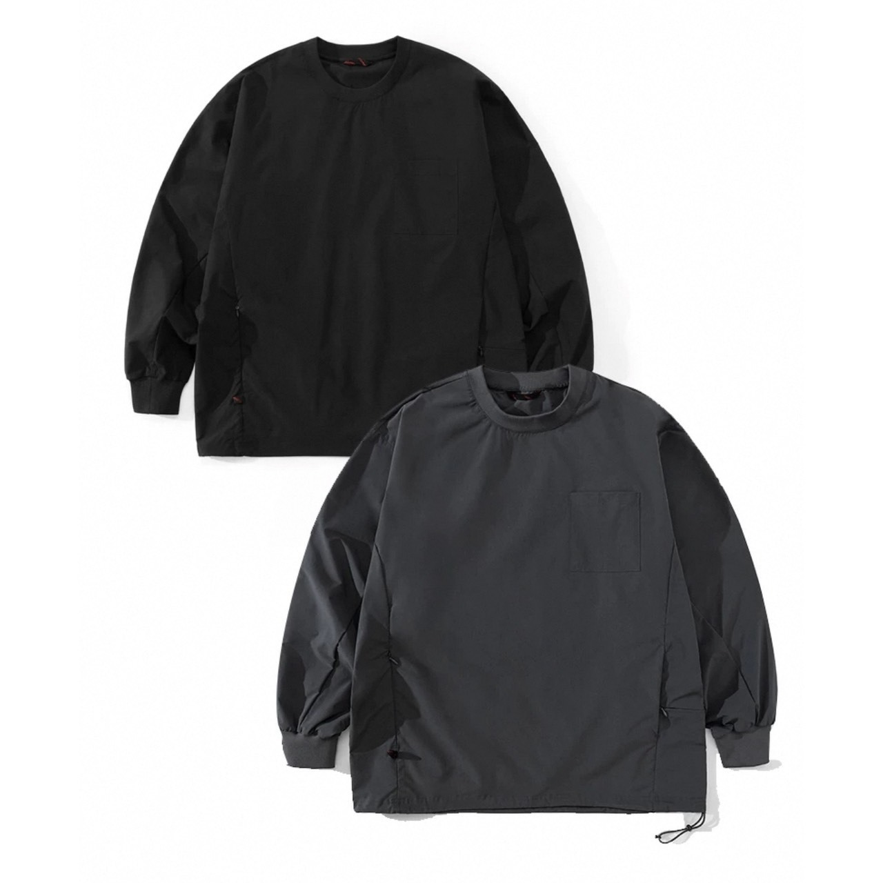 Crew neck box silhouette pullover 0288 - 2