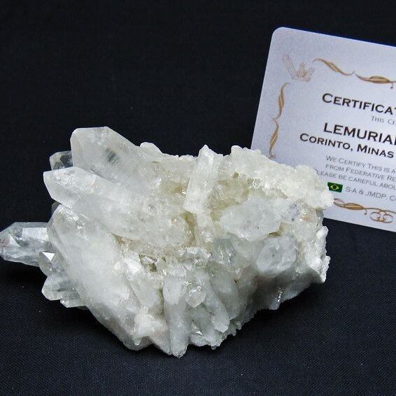 水晶 クラスター 原石 ブラジル ミナスジェライス州 コリント産 レムリアンシード 一点物 おまかせ便 172-4148