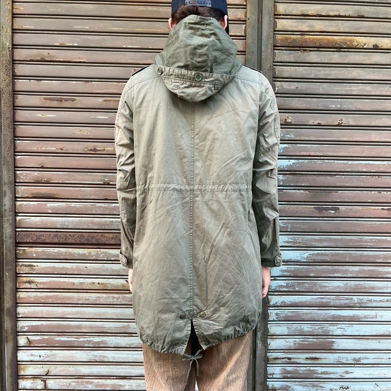 00s Woolrich ウールリッチ モッズコート M51 フィッシュテール XS