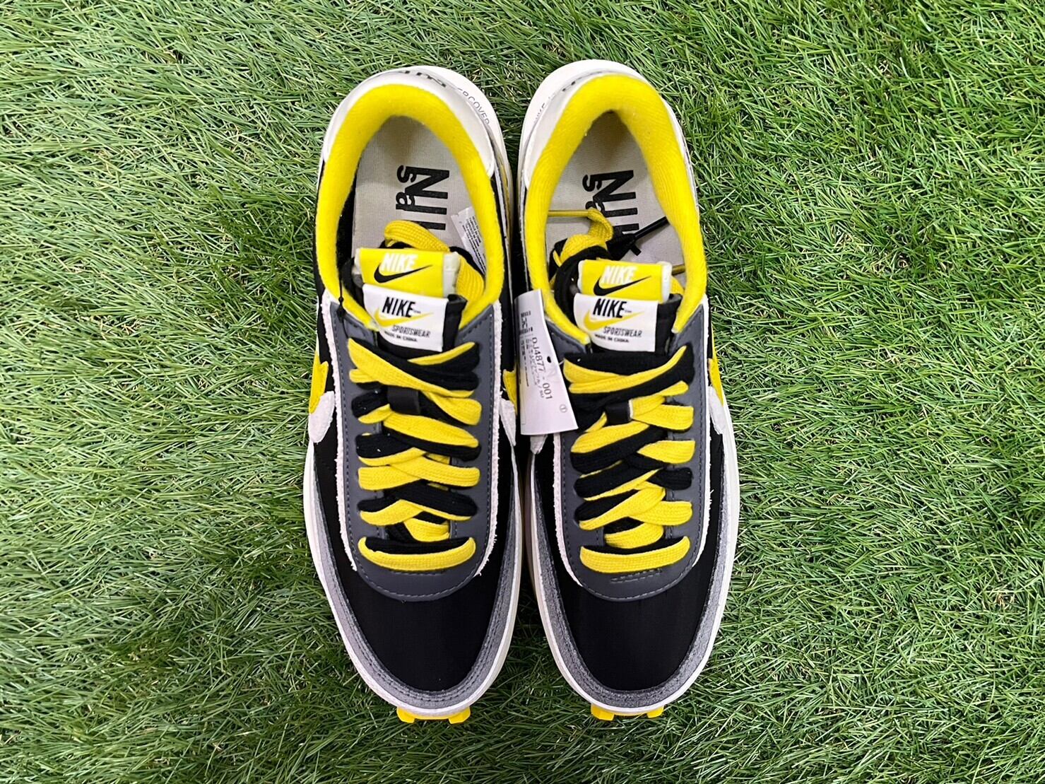 NIKE × sacai × UNDERCOVER LDWAFFLE BRIGHT CITRON DJ4877-001 26cm 