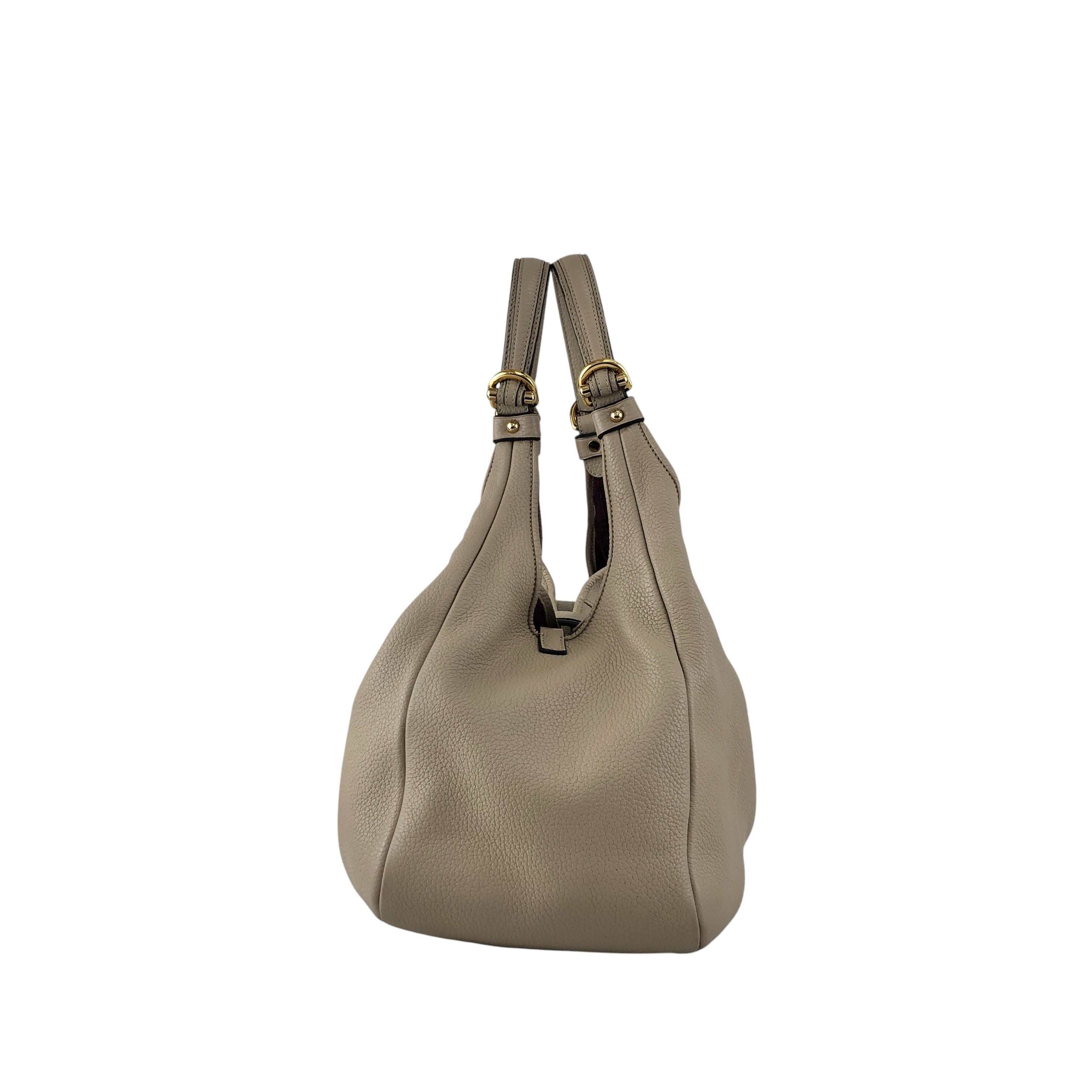 LOEWE ロエベ カリエ ハンドバッグ ベージュ レザー ホーボー vintage