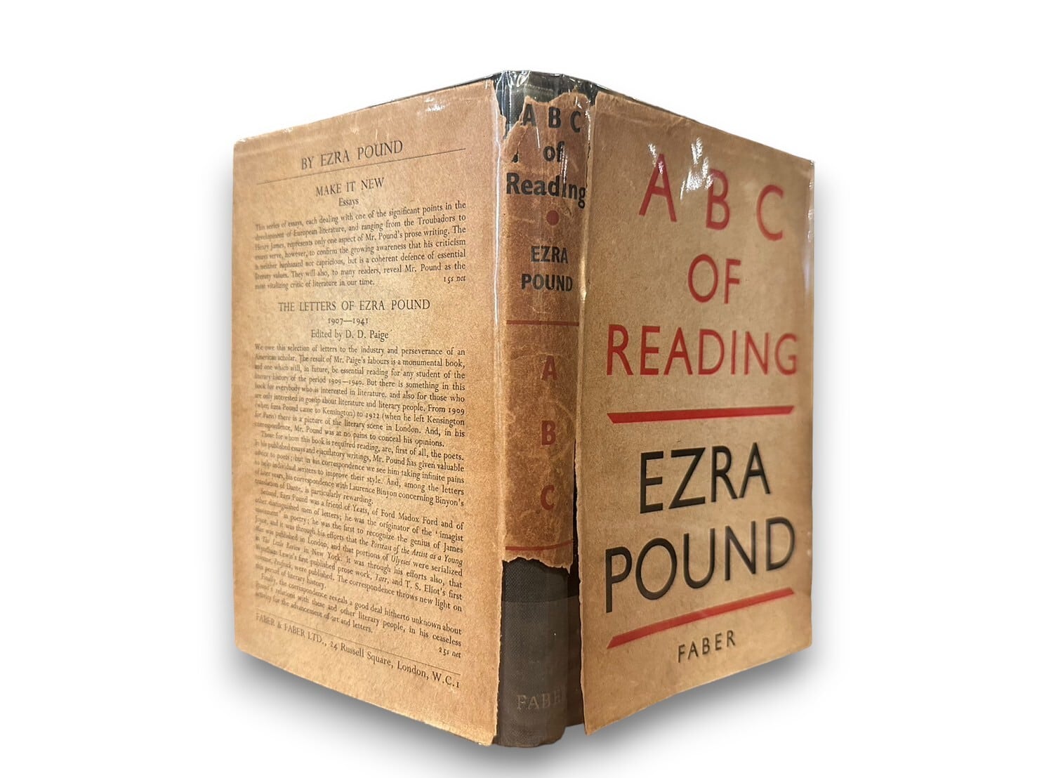 SL239】【FIRST EDITION】A B C of Reading (1951)/ Ezra Pound