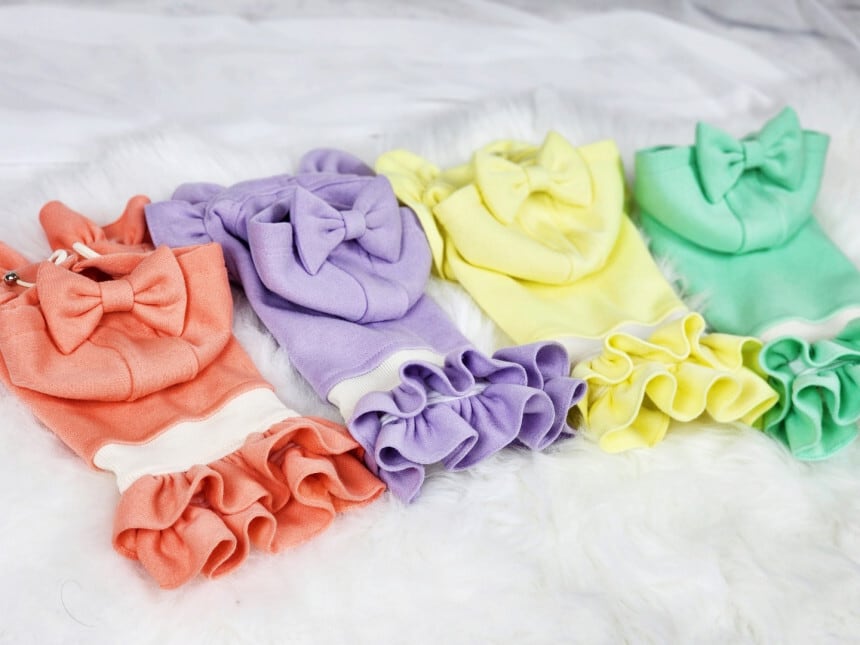 《予約》№LM0007 マカロンワンピース