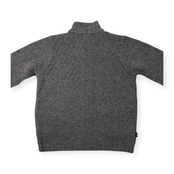 Paul Smith ポールスミス BLACK ハイネック ジップアップ ウールニット ジャケット サイズ L /グレー/メンズ