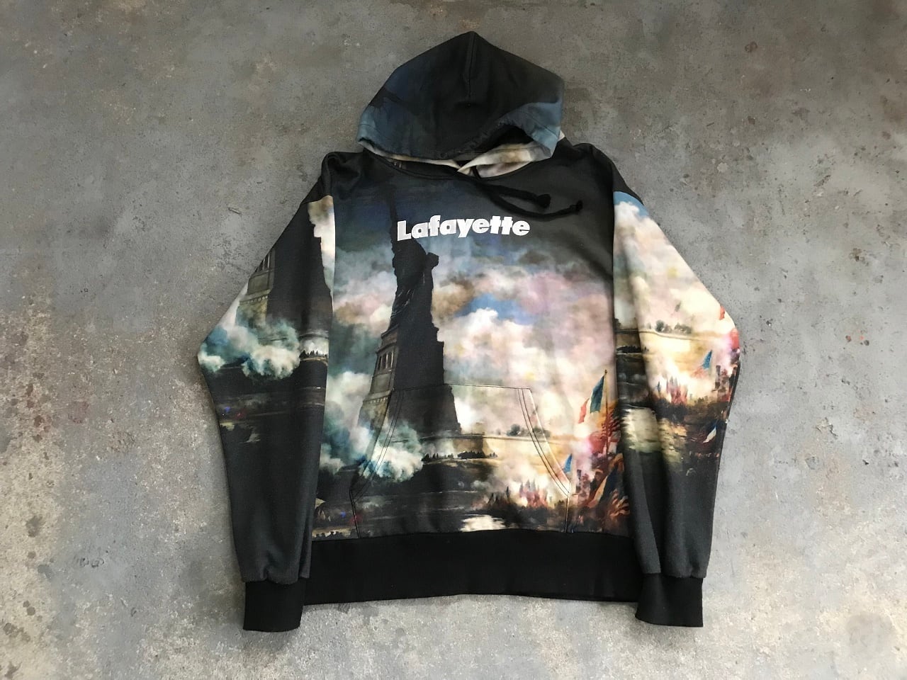 2019AW Lafayette LIBERTY LOGO ALLOVER hoodie | PAY ID