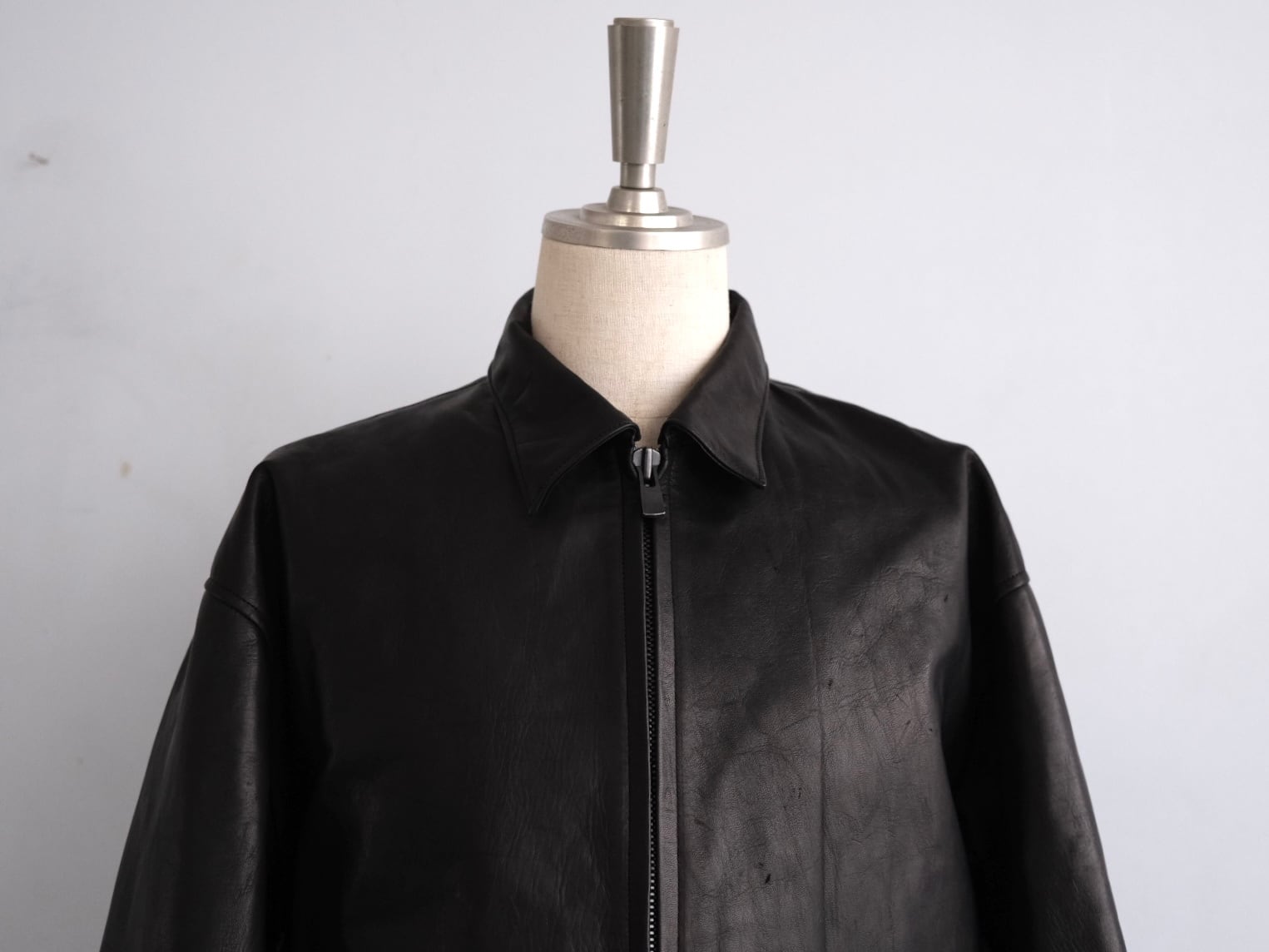 ジャケット・アウター semoh Horse Leather Zip Blouson semoh”Horse Leather Zip Blouson“ | Pay ID