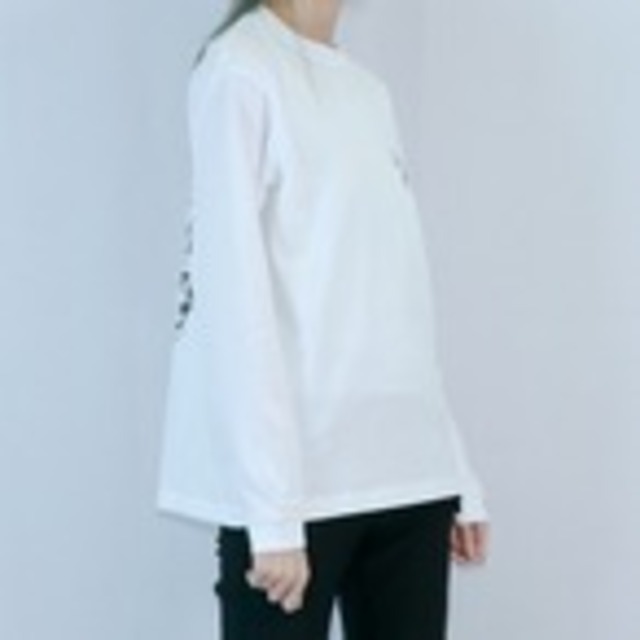 White / 長袖Tシャツ　