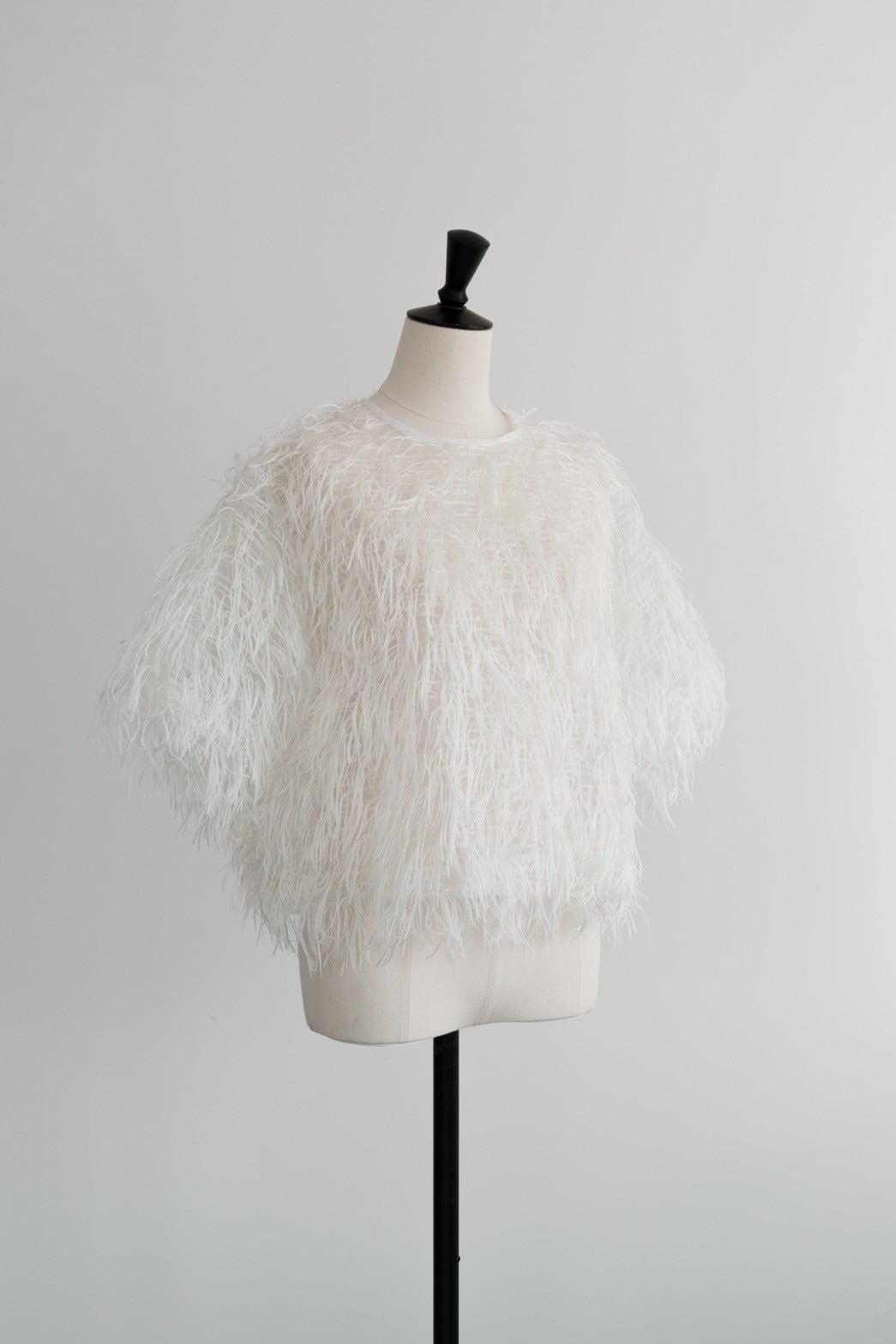 roughlow airy fringe sheertops白 ラフローフリンジ 0c8bc89949066f5fa1fb41b25738c7