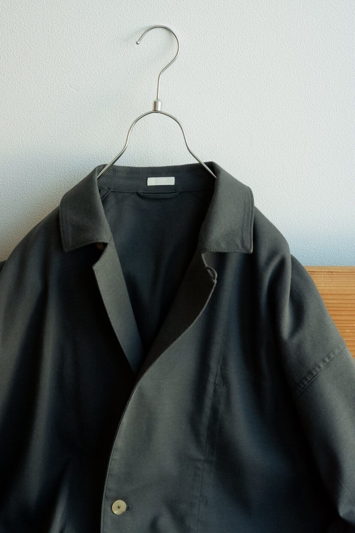 phebus DOUBLE CLOTH phebus JACKET (CHARCOAL GREEN) sieni Online Store