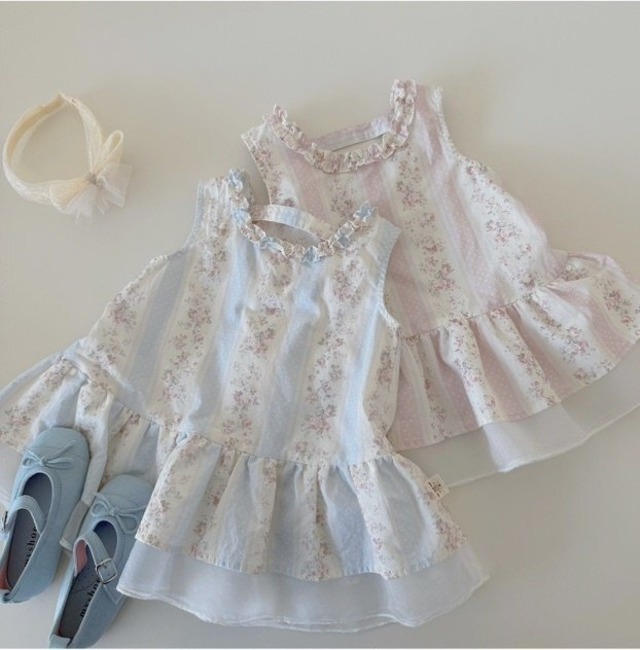 aiai［取寄］flower frill onepiece 26summer  (my daughter)