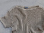 FRANCE 1960’s Vintage All cotton net cut-sew