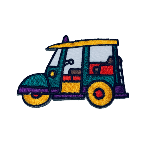 アップリケ　トゥクトゥク