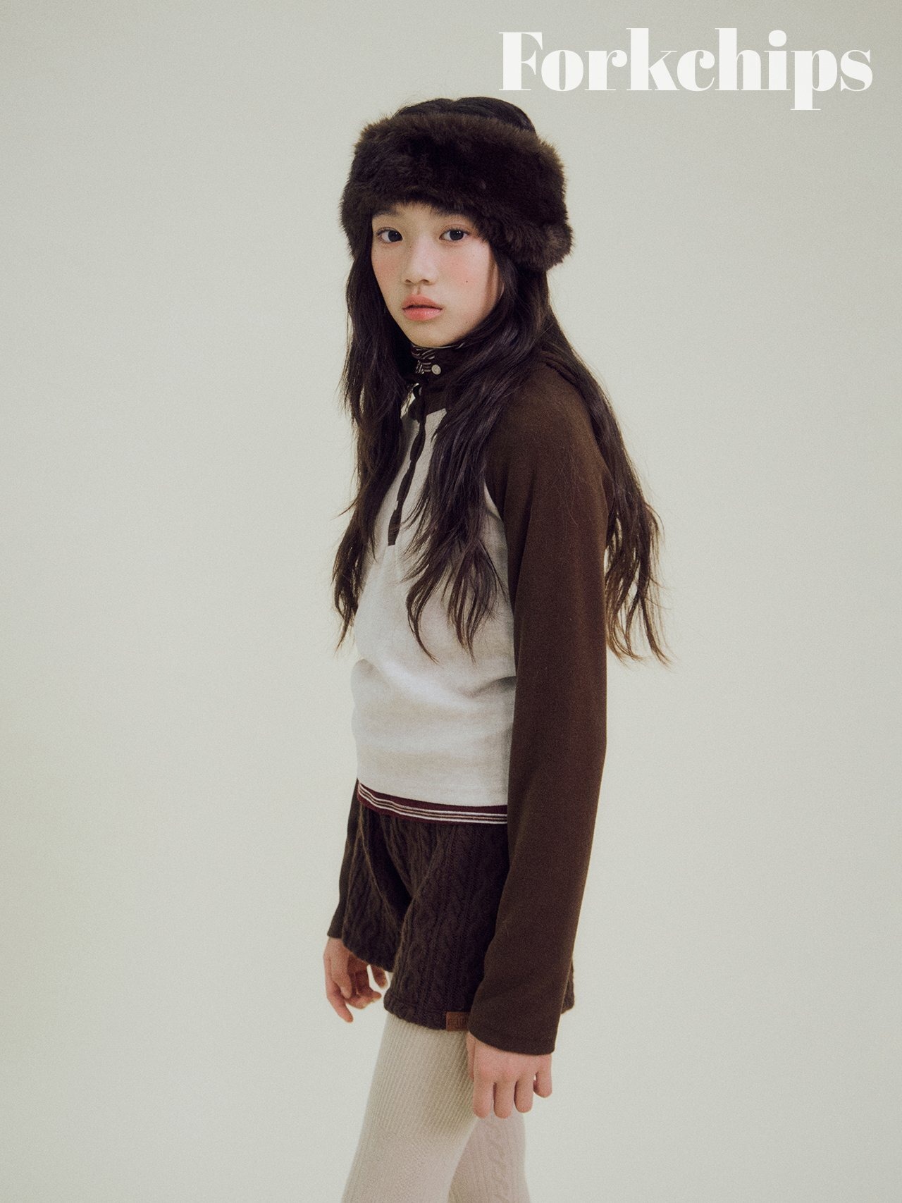 FORK CHIPS［取寄］dow hood tee 26winter