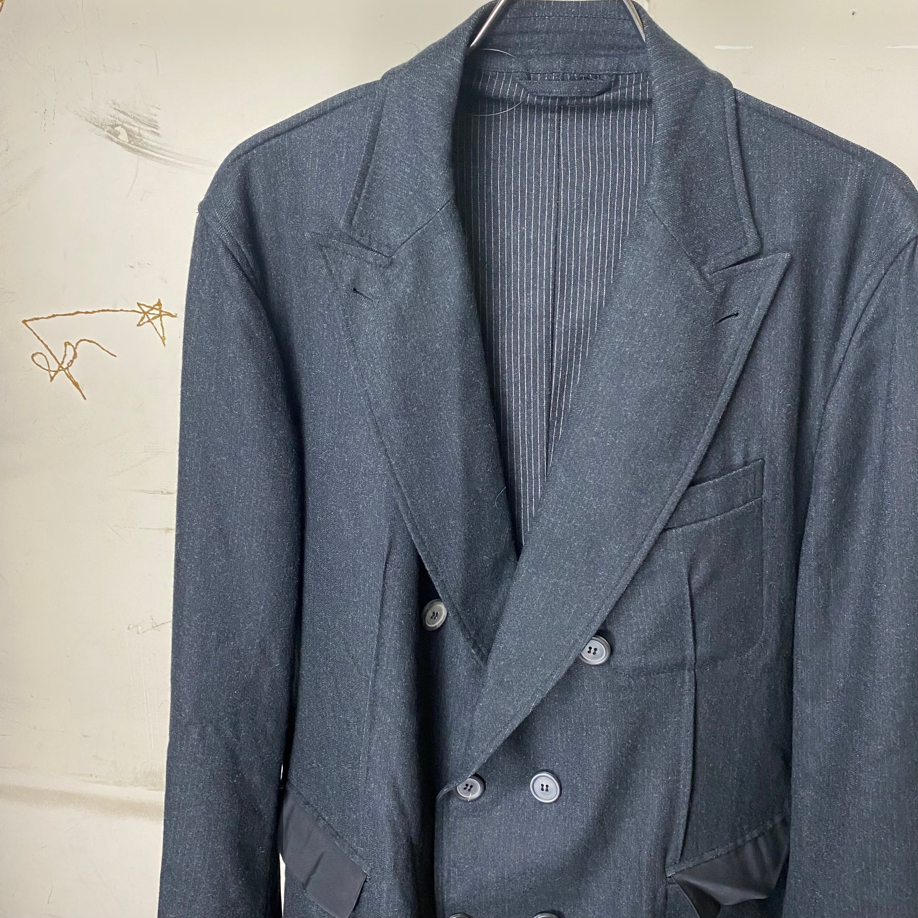 LANVIN double breasted tailored jacket by Lucas Ossendrijver 
