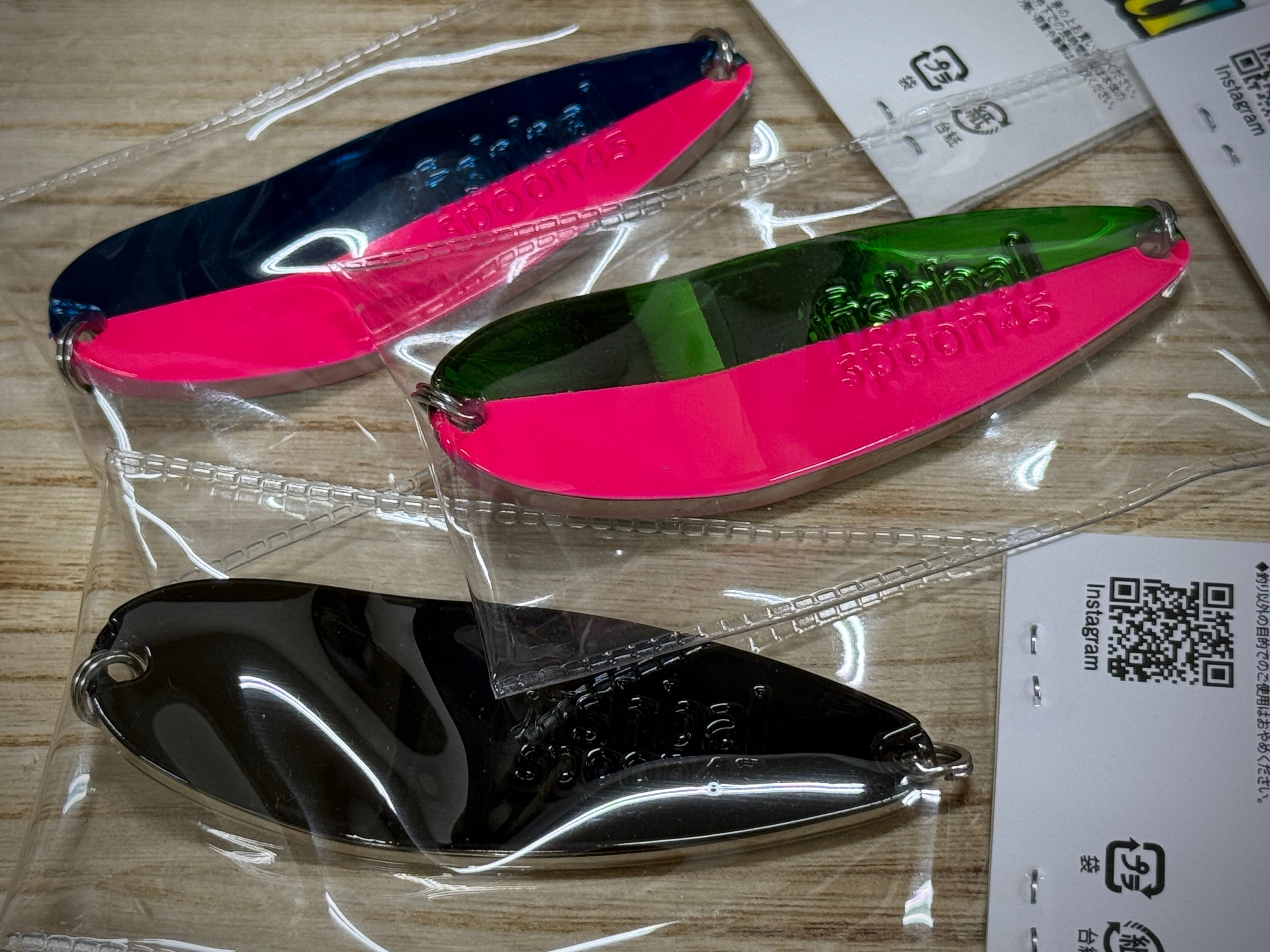 fishbal×LURES Chemist フィッシュバルスプーン45PCS【塗装カラー