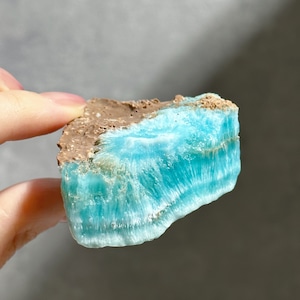 ブルーアラゴナイト 原石05◇Blue Aragonite◇天然石・鉱物・パワーストーン