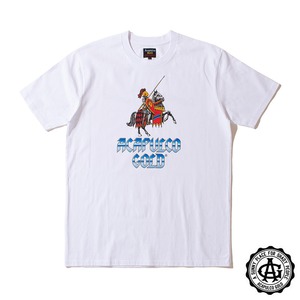 【ACAPULCO GOLD/アカプルコ ゴールド】KNIGHT TEE (RELAXED FIT) Tシャツ / WHITE/STEEL