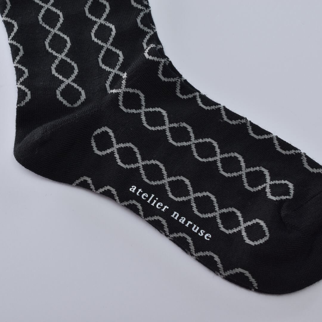 atelier naruse アトリエナルセ ウール loop ハイソックス