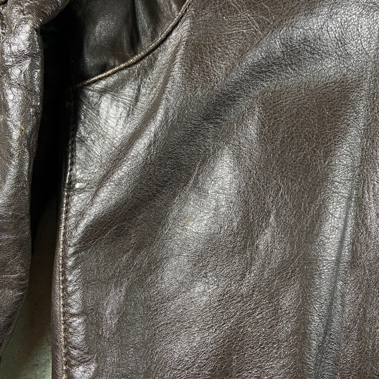 kids】80年代〜 HIDES AT ALEXANDER'S G-1 フライトジャケット レザー