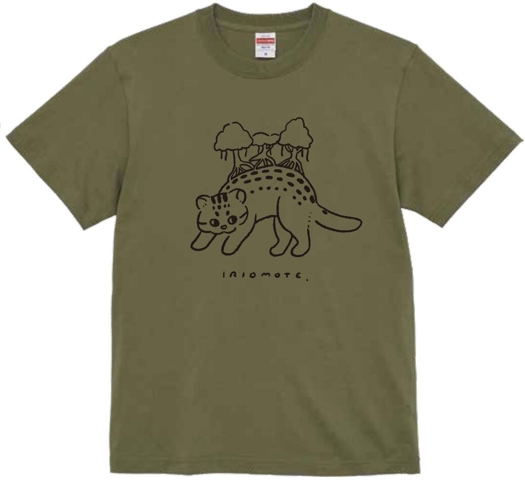ハマダ豆丸デザイン イリオモテTシャツ | Dear Okinawa,