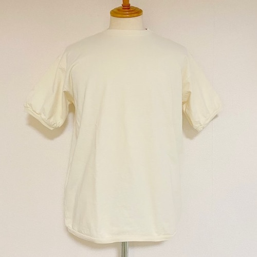 Ringer Short Sleeve T-shirts　Off White