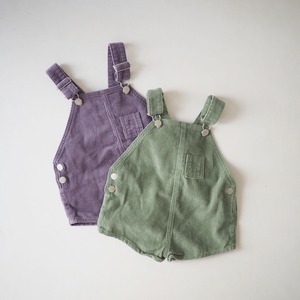 即納 JEJEUNOSITY．Golden Berry Short Overalls［80-120］※一部お取り寄せ