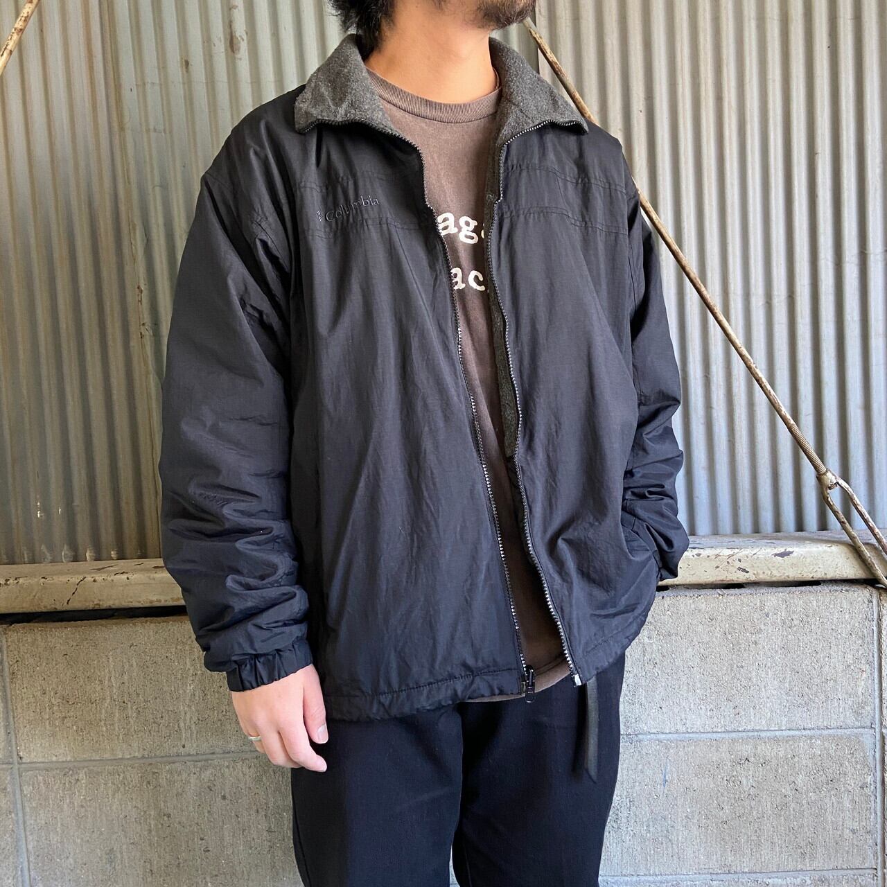 Columbia コロンビア フリースライナー ナイロンジャケット メンズXL  