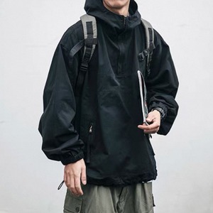 Half-zip tech anorak jacket 1209