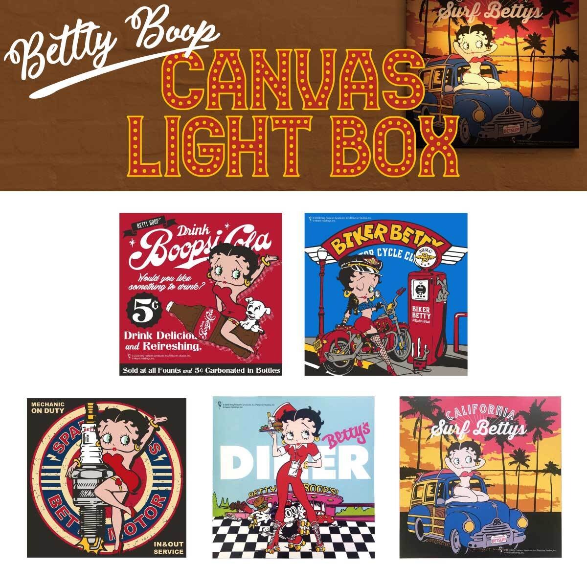ベティちゃん LEDウォールアート アメリカン雑貨 | アメリカン ザッカ 