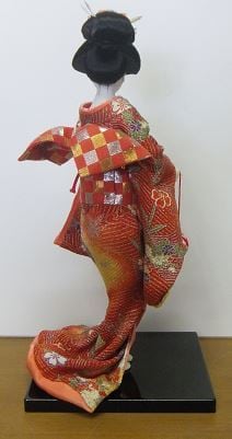 日本人形 まり 赤 Japan Ningyou Japanese doll | 額縁・絵画の平和堂