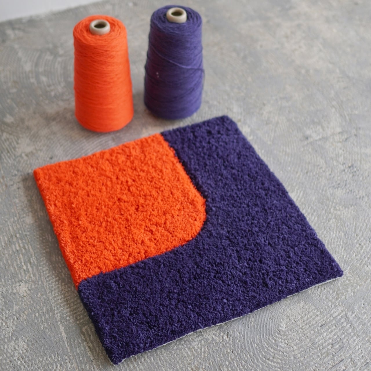 開催日以外〉ミニラグコース | NIJIWO TUKURU タフティングスタジヲ