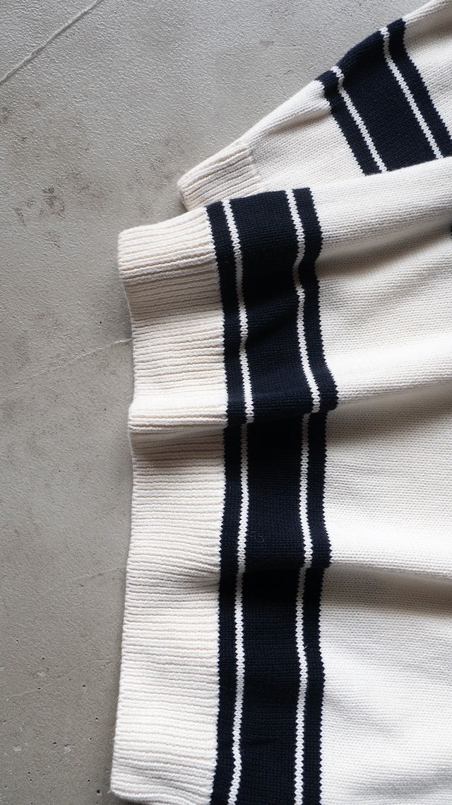 "CHAPS" used Cotton wide border knit