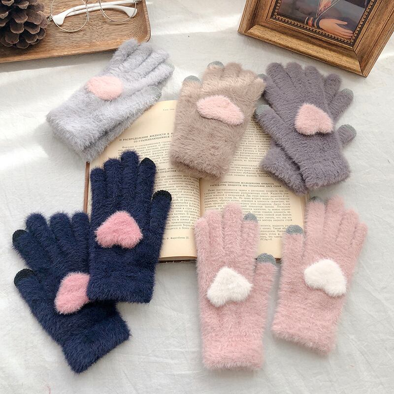 ハートグローブ レディースウィンター 大人ガーリー スウィート キュート カジュアル 冬物 ブラック・アイド・ピーズ13768780654