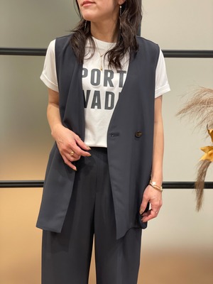 オンにもオフにも◎接触冷感素材のベスト