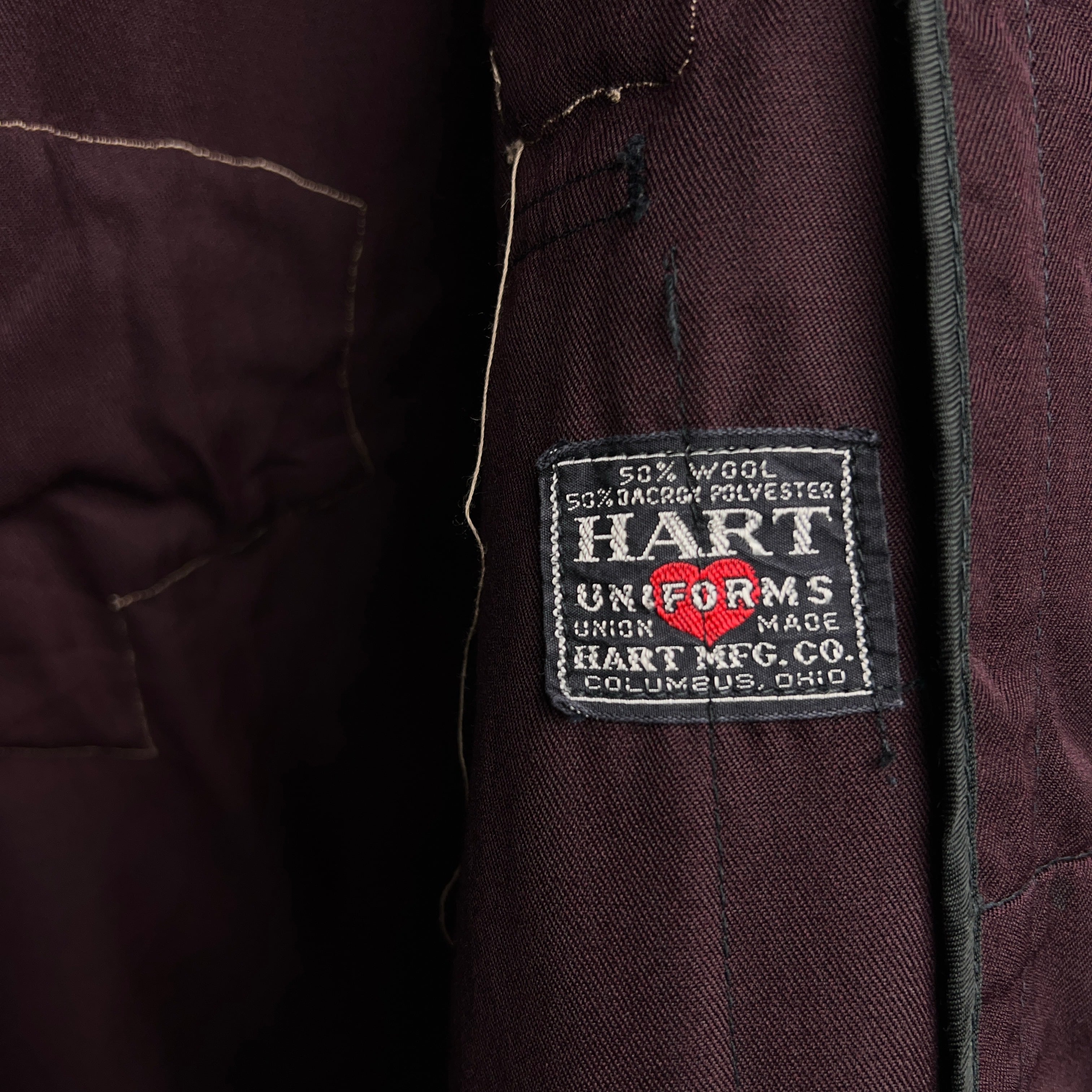 1960's WOOL GABARDINE WORK JACKET 60年代 ウールギャバジンワーク