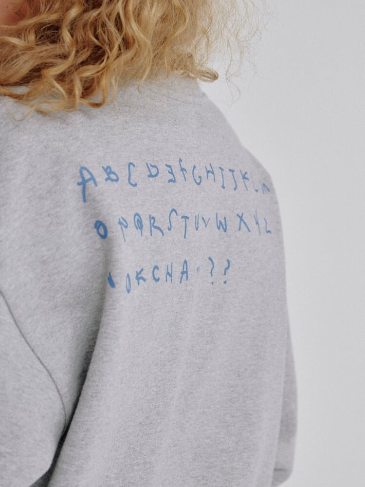 NOKCHA × MOMO 】alphabet sweat pullover | valance 福井｜レディース