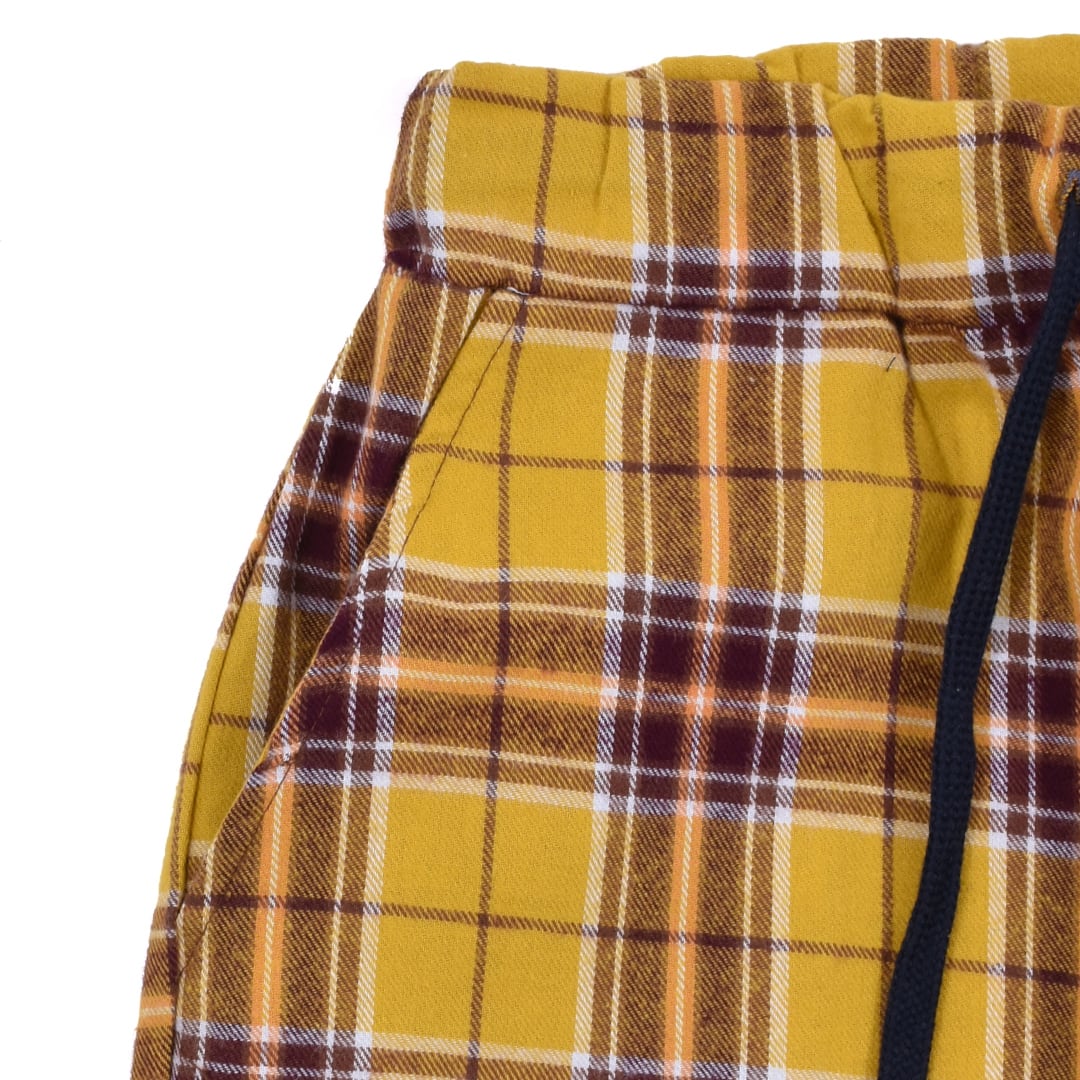 50%OFF】チェックパンツ(YELLOW×BROWN) | VOLCAN&APHRODITE 公式通販