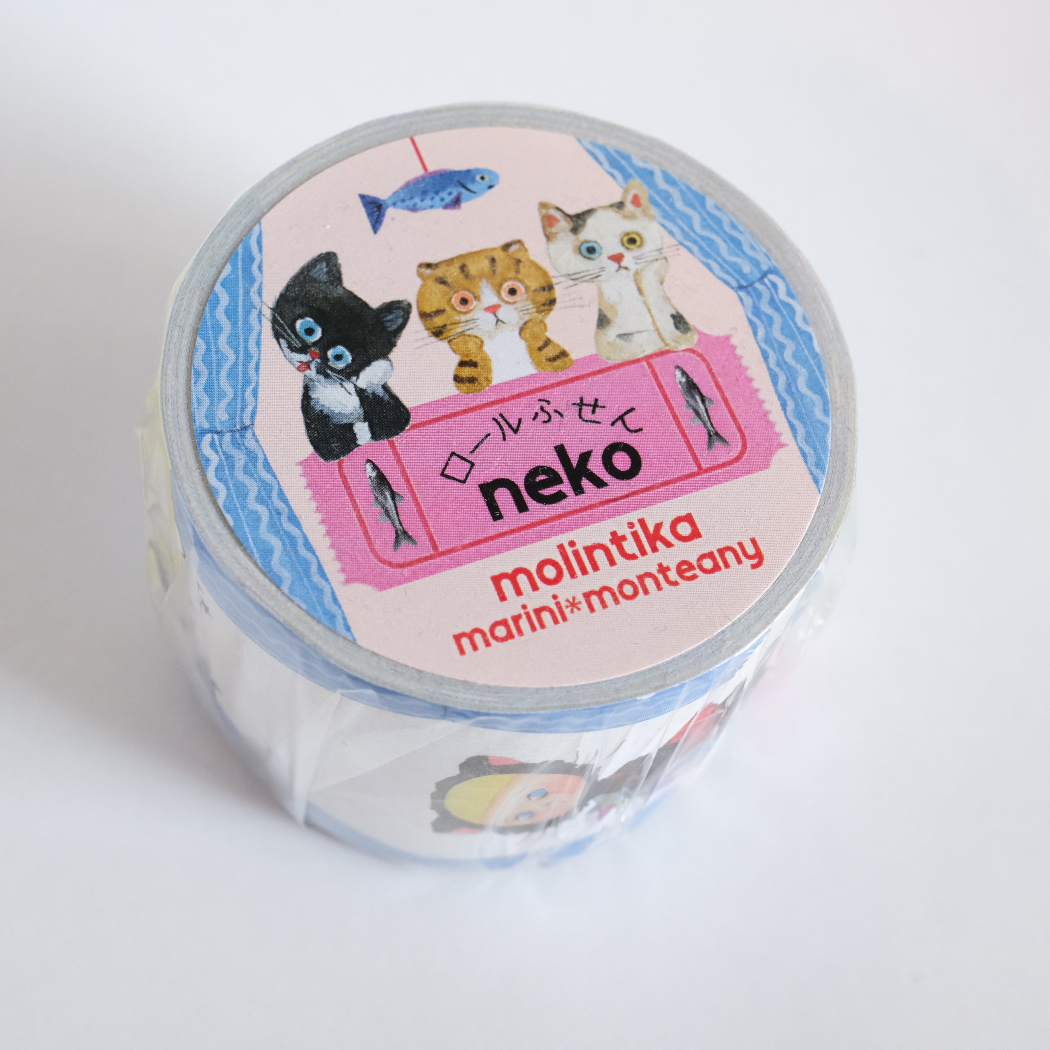 ロール付箋 neko