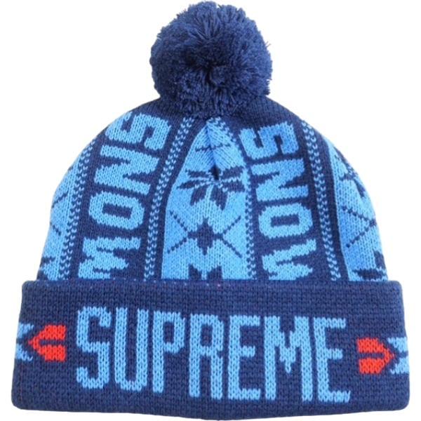 Size【フリー】 SUPREME シュプリーム 23AW Snow Beanie Navy ボンボン