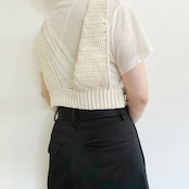 [Kit] シェルメッシュコットンビスチェ