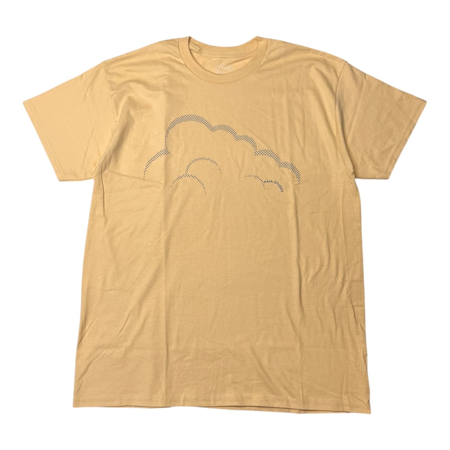 【PAJA STUDIO】Cloud tee(Yellow)〈国内送料無料〉