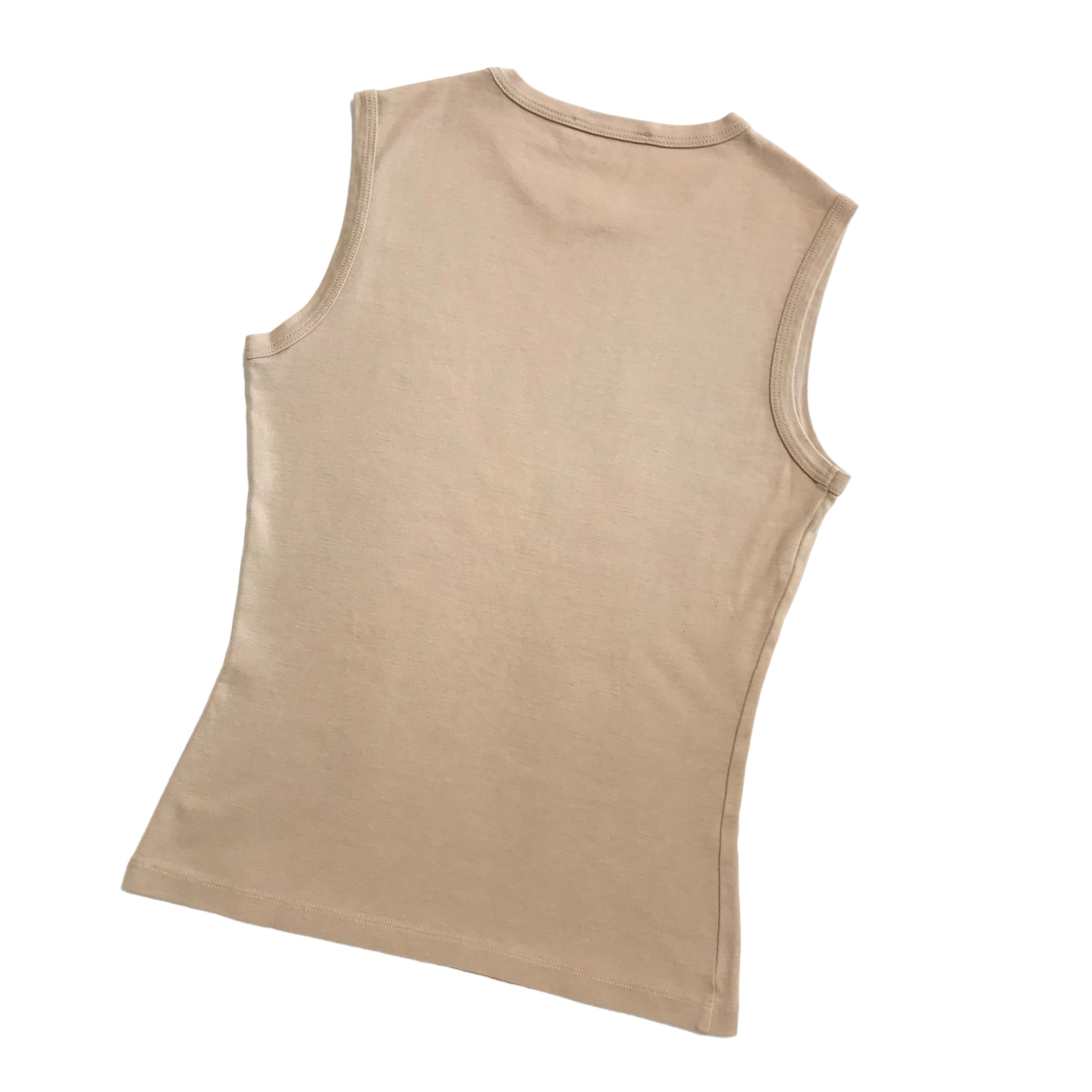 ⚫︎20007 celine tops セリーヌ トップス タンクトップ ベージュ 夏服